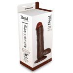 Dildo Realistyczne Real Rapture Brown 10” – Potęga i Niezapomniane Przeżycia
