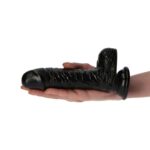 Dildo Italian Cock 6" Black – Realistyczne Doznania w Klasycznym Czarnym Kolorze