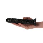 Italian Cock 6,5" Black – Realistyczne Dildo z Przyssawką