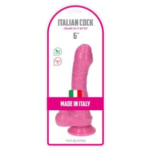Eros Pink 6" – Realistyczne Dildo z Przyssawką