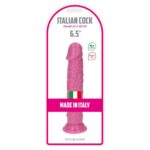 Amedeo Pink Italian Cock 6.5" – Realistyczne Dildo z Przyssawką