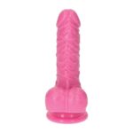 Leo Pink Italian Cock 4" – Realistyczne Dildo z Przyssawką