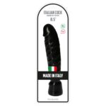 Dildo-Italian Cock 8,5" Black – Realistyczne Dildo z Przyssawką