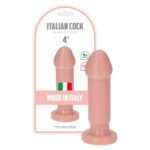 Dildo analne Italian Cock 4'' Flesh