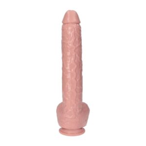 Italian Cock 15.5" Flesh – Ekstremalne Realistyczne Dildo z Przyssawką