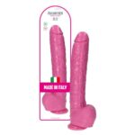 Italian Cock 15.5" Pink – Ekstremalne Dildo z Przyssawką