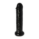 Italian Cock 11" Black – Ekstremalne Dildo z Przyssawką