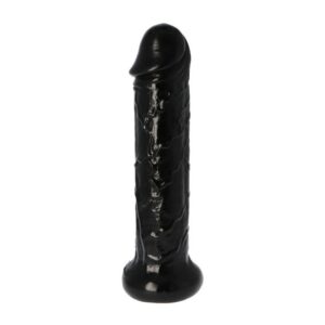 Italian Cock 11" Black – Ekstremalne Dildo z Przyssawką