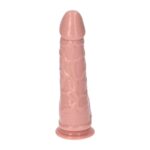 Italian Cock Double Dildo 7.5" Flesh – Podwójne Dildo z Przyssawką
