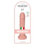 Italian Cock 6,5" Flesh – Realistyczne Dildo z Przyssawką