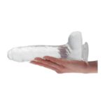 Dildo Clear Passion XL 9.5'' – Duże Rozmiary