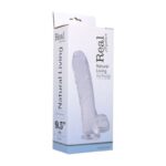 Dildo Clear Passion XL 9.5'' – Duże Rozmiary
