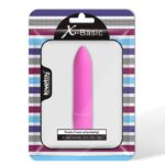 Wibrator Pocisk – X-Basic Bullet Long Blue (10 Trybów)