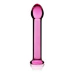 Dildo 7" Glass Romance Pink – Szkło o Wysokiej Wytrzymałości