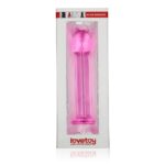 Dildo 7" Glass Romance Pink – Szkło o Wysokiej Wytrzymałości