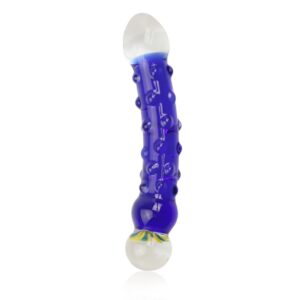 Dildo 7.5" Glass Blue – Praktyczna i Stylowa Zabawka w Kolorze Niebieskim