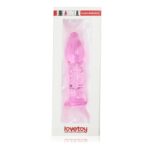 Szklany plug analny 5.5"" Glass Romance Pink