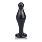 Szklany plug analny 4.5"" Glass Romance Black