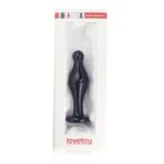 Szklany plug analny 4.5"" Glass Romance Black