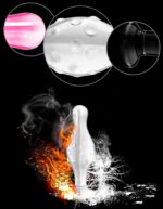 Szklany plug analny 4.5"" Glass Romance Clear