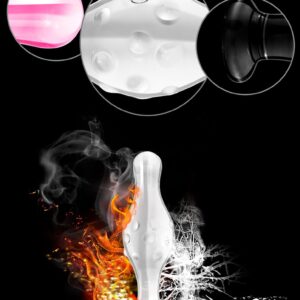 Szklany plug analny 4.5"" Glass Romance Clear