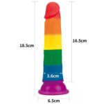 Dildo analne 7'' Prider