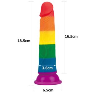 Dildo analne 7'' Prider