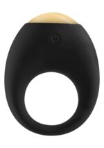 Wibrujący Pierścień erekcyjny Eclipse Vibrating Cock Ring Black