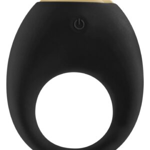 Wibrujący Pierścień erekcyjny Eclipse Vibrating Cock Ring Black