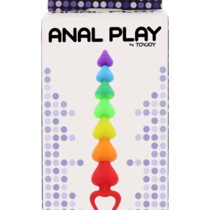 Rainbow Heart Beads Rainbow