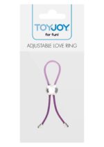 Pętla elekcyjna Adjustable Love Ring Purple