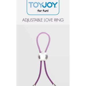 Pętla elekcyjna Adjustable Love Ring Purple