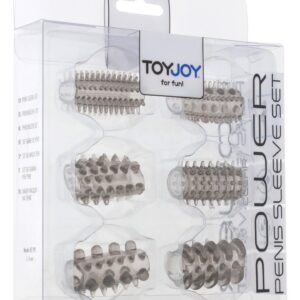 Power Penis Sleeve Set Grey