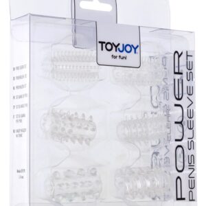 Power Penis Sleeve Set Transparent