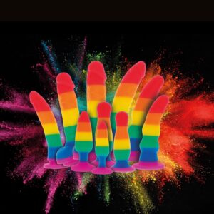 Plug analny Twink Plug Medium Rainbow