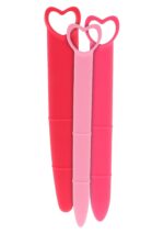 Dildo analne Silicone  3pcs Pink