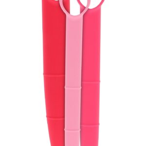 Dildo analne Silicone  3pcs Pink