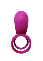 Wibtujący Pierścień erekcyjny Ring Fuchsia
