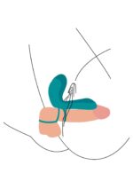 Wibtujący Pierścień erekcyjny Ring Green