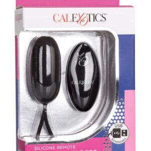 Remote Rechargeable Egg Black - Jajko Erotyczne z Wibracją