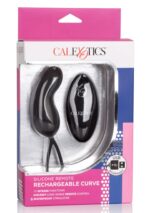 Remote Rechargeable Curve Black - Taliowane Jajko Erotyczne z Wibracją