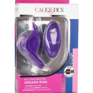 Wibtujący Pierścień erekcyjny Orgasm Ring Purple