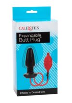 Pompowany Plug Analny Expandable Butt Plug Black