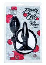 Pompowany Plug Analny Booty Call Booty Pumper Small Black