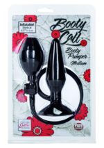 Pompowany Plug Analny Booty Call Booty Pumper Medium Black