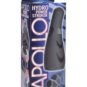 Masturbator Hydro Power Stroker Grey – Potężna Stymulacja