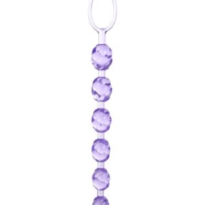 Swirl Pleasure Beads Purple