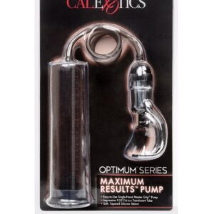 MAX Results Pump Transparent – Pompa o Maksymalnej Mocy i Skuteczności