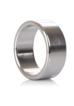 Pierścień erekcyjny ze stali nierdzewnej Alloy Metallic Ring - M Silver