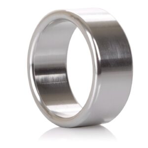 Pierścień erekcyjny ze stali nierdzewnej Alloy Metallic Ring - M Silver